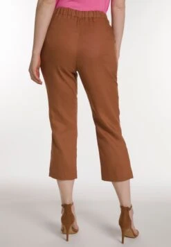 Ulla Popken Stoffhose - Ocre -Ulla Popken e654e8a09d024cd0b4736a36ff0d6f8f