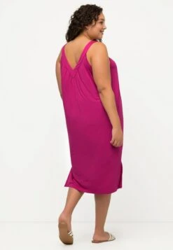 Ulla Popken Jerseykleid - Rose Fuchsia -Ulla Popken e70cdb3fa7cc4e6fa2699d138d0592b6