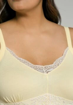 Ulla Popken SET - Pyjama - Sandgelb -Ulla Popken e75a3152e2b543e69535f4b84dae7f03