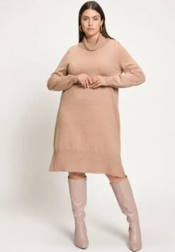 Ulla Popken Strickkleid - Cognaczand -Ulla Popken e787cd84a98f478587a2367ca5855f82 1