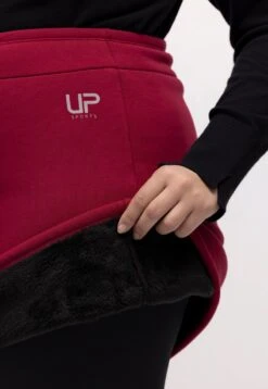 Ulla Popken A-Linien-Rock - Rouge Bordeaux -Ulla Popken e88b807662154fe48f60a918c3797696