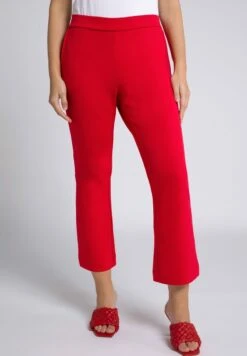Ulla Popken Stoffhose - Rot