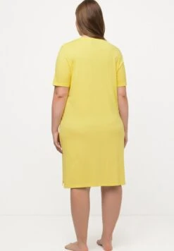 Ulla Popken Nachthemd - Vanilla Yellow -Ulla Popken e90902d55d7249b1a049f146fce4cfbd