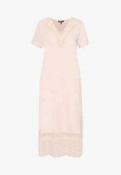 Ulla Popken V-AUSSCHNITT, HALBARM - Nachthemd - Orangerot -Ulla Popken e96528fc79ac4506a4f87d7237aa4f1a