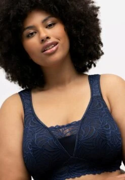 Ulla Popken Triangel BH - Nachtblau -Ulla Popken e9bba234d6ea4bd9bcbcac2ede3fb7b5