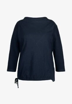 Ulla Popken Langarmshirt - Marine -Ulla Popken ea377321652246a29d3357e535934a72