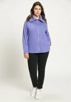 Ulla Popken Sweatjacke - Lavendelblau -Ulla Popken ea7c65bafd784d0baf2ec94b0d9c820e