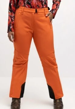 Ulla Popken Stoffhose - Gebrand Oranje