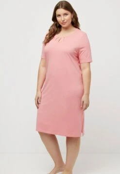 Ulla Popken Nachthemd - Flamingo Pink -Ulla Popken ebf88afe72924d4b85f0a582824ca834