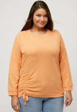 Ulla Popken Sweatshirt - Pfirsich -Ulla Popken ec081f0f070a452c914fe345bc131776 1