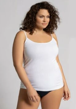 Ulla Popken Unterhemd/-shirt - Sneeuwwit