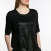 Ulla Popken CLASSIC - T-Shirt Print - Schwarz