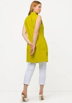 Ulla Popken SANS MANCHES - Hemdbluse - Pistache -Ulla Popken ed664cdbf9e041b1997da4395cdb518a