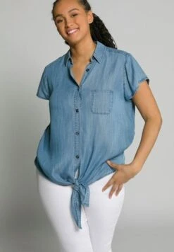 Ulla Popken Top - Blue Denim 13 Ulla Popken Top - Blue Denim -Ulla Popken ed833e34efc5493cbc7ca2781dea1545 2