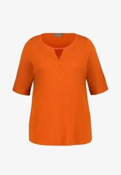 Ulla Popken T-Shirt Basic - Kürbis -Ulla Popken edb0d206277646e3854add9dfba6253c
