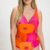 Ulla Popken Badeanzug - Dark Azalea Multi -Ulla Popken ee2d509d66754352ab8e8c6c16a1e4c2