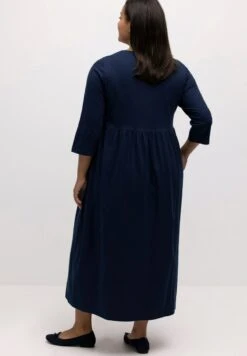 Ulla Popken Jerseykleid - Navy -Ulla Popken ee83d62f443b496aa03d8131f7ec069d