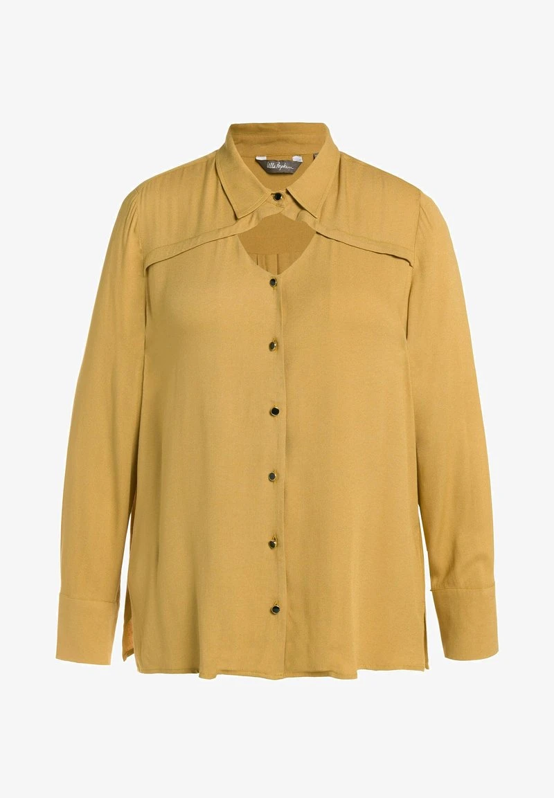 Ulla Popken Hemdbluse - Arachide 6 Ulla Popken Hemdbluse - Arachide – Bild 4