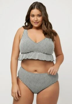 Ulla Popken SET DÉCOLLETÉ EN V - Bikini - Noir -Ulla Popken ef2bde986ff84345a4ea14ebc43e4db1