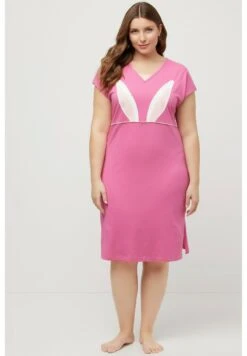 Ulla Popken Nachthemd - Light Pink -Ulla Popken ef3369c6119e48fe9d1a65bd5c092342