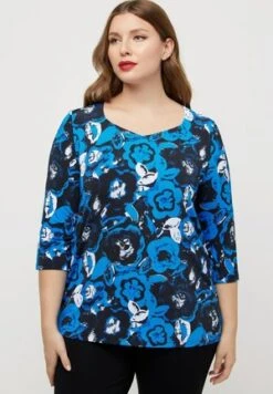 Ulla Popken Bluse - Blauviolett -Ulla Popken efa8faa56b96465e90712cef701c6127