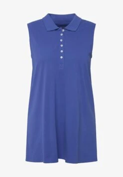 Ulla Popken REGULAR ÄRMELLOS - Poloshirt - Blue Purple 12 Ulla Popken REGULAR ÄRMELLOS - Poloshirt - Blue Purple -Ulla Popken f0b40f0d4fcd4caab1eb57f60cecd57b