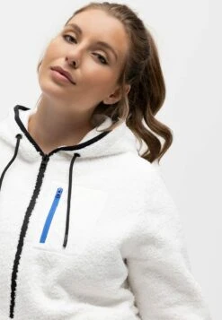 Ulla Popken KOORDINATEN-DRUCK ZIPPTASCHEN LANGARM - Fleecepullover - Schneeweiß 10 Ulla Popken KOORDINATEN-DRUCK ZIPPTASCHEN LANGARM - Fleecepullover - Schneeweiß -Ulla Popken f1653fffcbae429aa059e8680b3af2ad