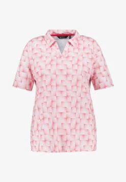 Ulla Popken GEOMETRY PRINT - Poloshirt - Schneeweiß -Ulla Popken f18846a1ff4d48d8a52729ed653c422a