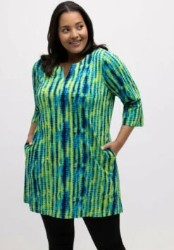 Ulla Popken Strickpullover - Navy Multi