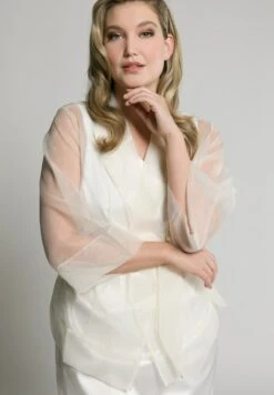 Ulla Popken Blazer - Champagne -Ulla Popken f21fccb2a4464ef08600981ff188b564