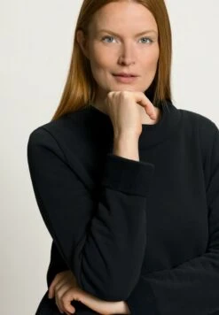 Ulla Popken Sweatshirt - Zwart -Ulla Popken f22507b96b60441186a54d4ffae8b08d