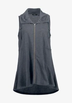 Ulla Popken Weste - Blue Denim -Ulla Popken f34e080bf4f7421f9eeea9cd0ef58a1e 1