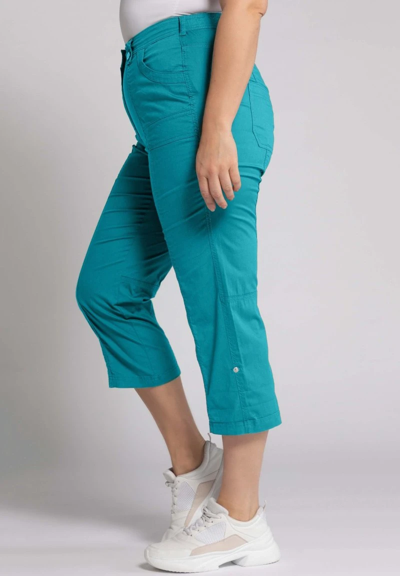 Ulla Popken Stoffhose - Tiefes Aqua 5 Ulla Popken Stoffhose - Tiefes Aqua – Bild 3