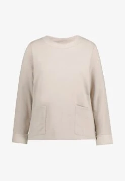 Ulla Popken Sweatshirt - Zwart -Ulla Popken f61dda518d5f42348b8553f1e87f2c21