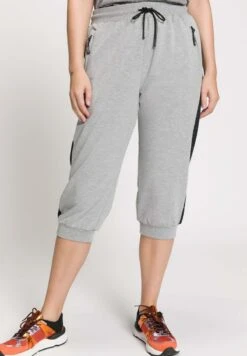Ulla Popken Jogginghose - Grau Melange