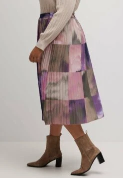 Ulla Popken PRINT ELASTISCHE BAND - A-Linien-Rock - Lavendel 11 Ulla Popken PRINT ELASTISCHE BAND - A-Linien-Rock - Lavendel -Ulla Popken f78bf9b4b3ee4f73b205b1bbbfc021c0