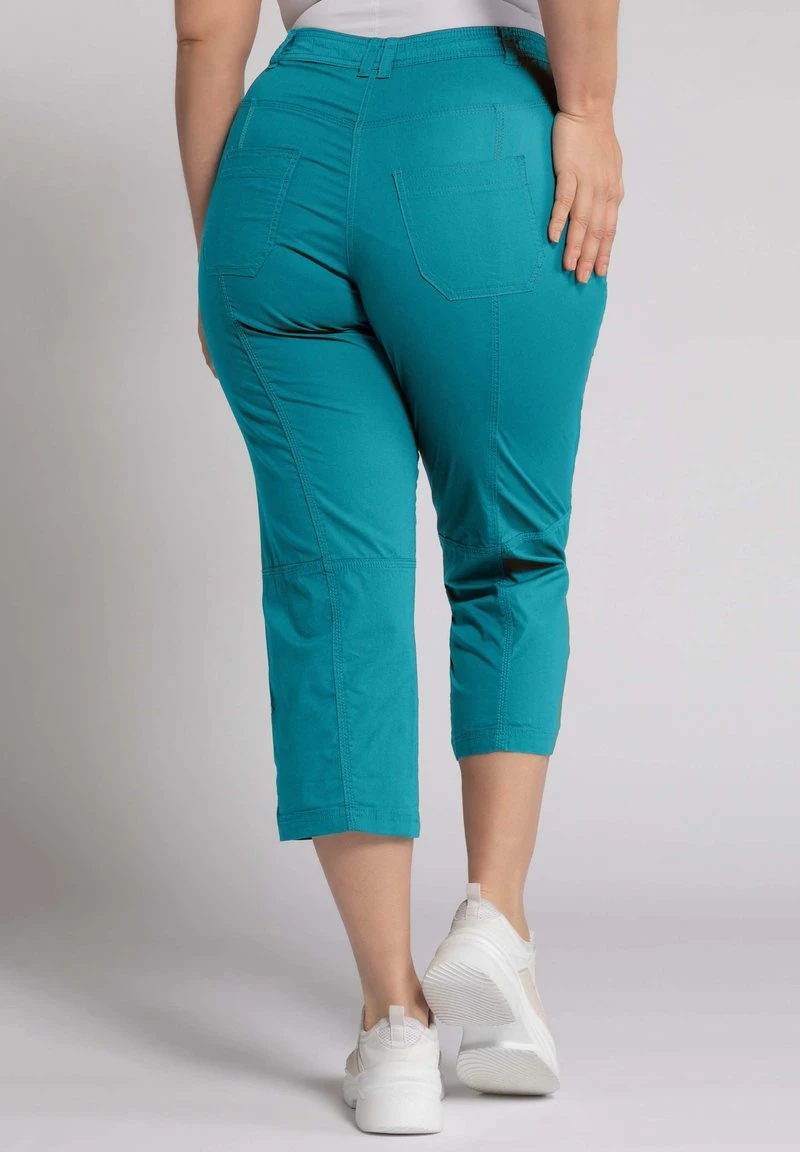 Ulla Popken Stoffhose - Tiefes Aqua 4 Ulla Popken Stoffhose - Tiefes Aqua – Bild 2
