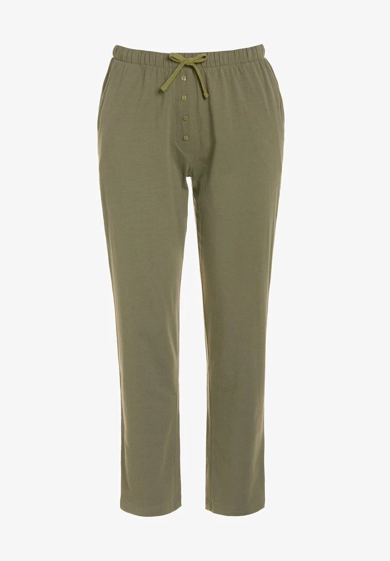 Ulla Popken SIERKNOPEN, ELASTISCHE BAND, ZAKKEN - Nachtwäsche Hose - Lodengroen 7 Ulla Popken SIERKNOPEN, ELASTISCHE BAND, ZAKKEN - Nachtwäsche Hose - Lodengroen – Bild 5