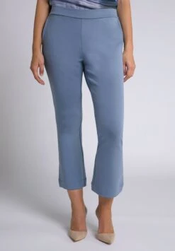 Ulla Popken Stoffhose - Jeansblauw