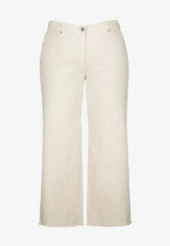 Ulla Popken Flared Jeans - Natur -Ulla Popken f85994864a40480ca3b3889380524291