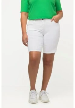 Ulla Popken Jeans Shorts - Denim Blanc