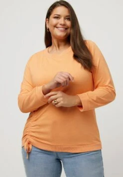 Ulla Popken Sweatshirt - Pfirsich -Ulla Popken f8fd9e252f094e3e82aeec7f9d95c92f