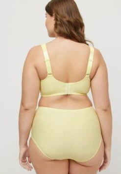 Ulla Popken T-Shirt BH - Vanillegeel -Ulla Popken f9270e01e50543c2afacbe50f5db9f4c