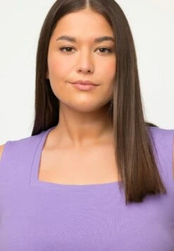 Ulla Popken CLASSIC CARREE AUSSCHNITT ÄRMELLOS - Top - Pale Lilac 10 Ulla Popken CLASSIC CARREE AUSSCHNITT ÄRMELLOS - Top - Pale Lilac -Ulla Popken f94011e1fd3041d89d312e89a07cfba8