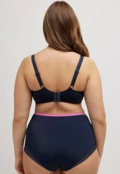 Ulla Popken STRAPPY HEART DETAIL - Bügel BH - Navy Blue -Ulla Popken fa808451030f4124a0dd50a9079e8818