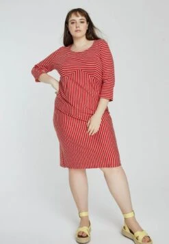 Ulla Popken Jerseykleid - Red