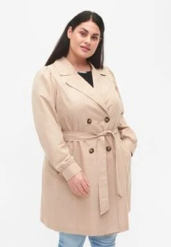 Ulla Popken Trenchcoat - Lichtchampagne 13 Ulla Popken Trenchcoat - Lichtchampagne -Ulla Popken fa8f90c80f194ff1a9ec5de981e1fea0
