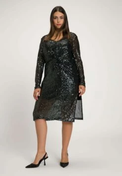 Ulla Popken LANGARM - Cocktailkleid/festliches Kleid - Donkergroen 12 Ulla Popken LANGARM - Cocktailkleid/festliches Kleid - Donkergroen -Ulla Popken fbdd46ff078f4970965ccc2b7c07af02 1