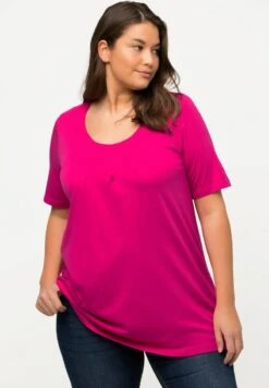 Ulla Popken GROSSE GRÖSSEN - T-Shirt Basic - Fuchsia Pink 10 Ulla Popken GROSSE GRÖSSEN - T-Shirt Basic - Fuchsia Pink -Ulla Popken fc188bfdc12b432d8d865c7561a0b26b