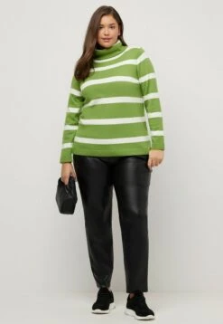 Ulla Popken Strickpullover - Erbse -Ulla Popken fc22ad78eddb41999887707e04565646